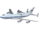 DRAGON SPACE COLLECTION 56330 NASA BOEING 747 WITH X-45C PHANTOM RAY EDWARDS Modellino