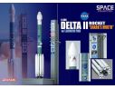 DRAGON SPACE COLLECTION 56334 DELTA II ROCKET USAF GPS-IIR-16 Modellino