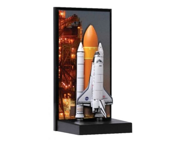 DRAGON SPACE COLLECTION 56373 SPACE SHUTTLE DISCOVERY WITH SRB STS-124 NASA Modellino