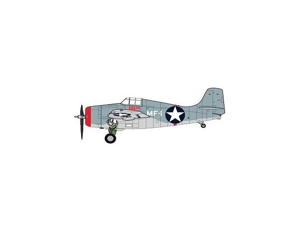 DRAGON WARBIRDS 50234 F4F-3 VMF-224 USMC GUADALCANAL 1942 Modellino