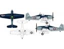 DRAGON WARBIRDS 50242 F6F-3 CVAG-5 USS YORKTWON AUGUST 1943 Modellino