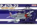 DRAGON WARBIRDS 50268 P-47 D-22 SILVER LADY 61ST FIGHTING SQUADRON 1944 Modellino