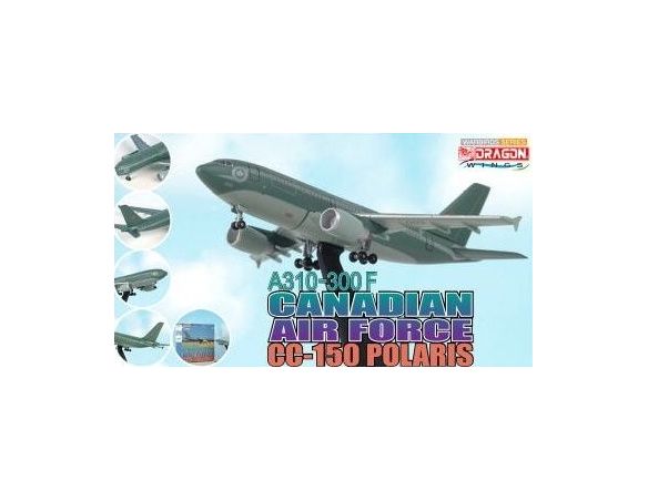 DRAGON WARBIRDS 55595 CANADIAN AIR FORCE A310-300F CC-150 POLARIS Modellino