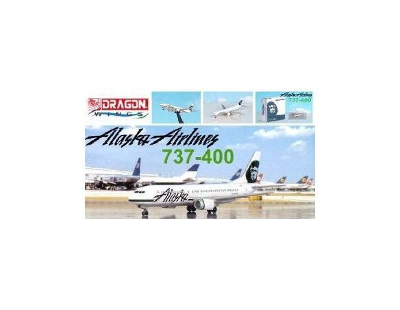 DRAGON WINGS 55550 ALASKA AIRLINER 737-400 Modellino
