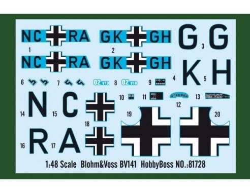 HOBBY BOSS KIT 81728 GERMAN BV-141 Modellino