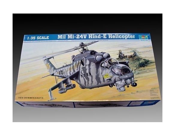 TRUMPETER 05103 MIL MI-24V HIND-E Modellino
