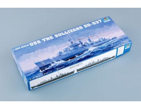 TRUMPETER 05304 USS THE SULLIVANS DD-537 Modellino