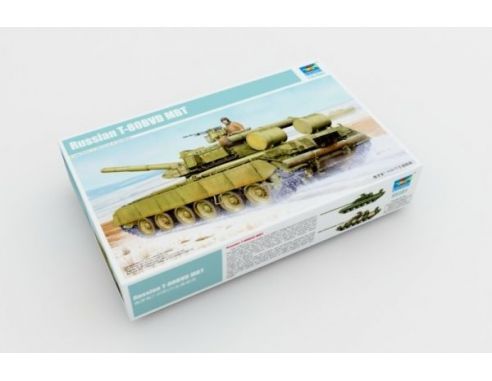 TRUMPETER 05581 RUSSIAN T-80 BVD MBT Modellino