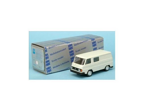 Conrad 1605 MERCEDES BENZ VAN 1/50 WITH SIDE Modellino