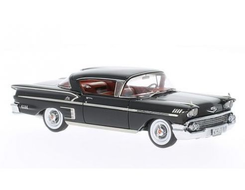 Neo Scale Models NEO49512 CHEVROLET BEL AIR IMPALA 2-DOOR HARDTOP COUPE' 1958 BLACK 1:43 Modellino