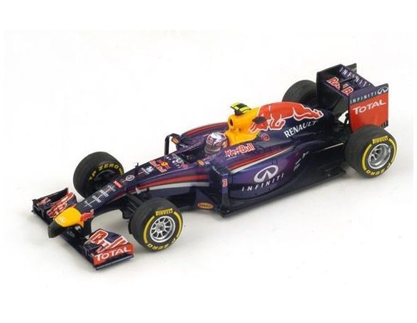 Spark Model S3086 RED BULL D.RICCIARDO 2014 N.3 2nd (DSQ) AUSTRALIAN GP 1:43 Modellino
