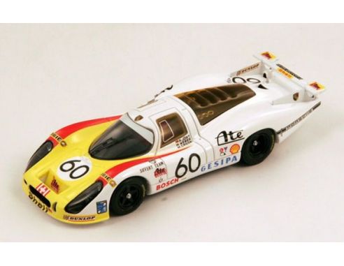 Spark Model S3488 PORSCHE 908 N.60 3rd LM 1972 CASONI-JOEST-WEBER 1:43 Modellino