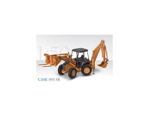 Conrad 2581 CASE 695SR EXCAVATOR LOADER 1/50 Modellino
