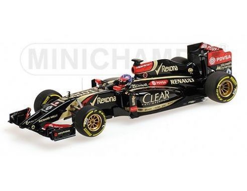 Minichamps PM417140008 LOTUS R.GROSJEAN 2014 1:43 Modellino