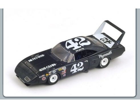 Spark Model S3596 PLYMOUTH SUPERBIRD N.42 RIVERSIDE 1970 1:43 Modellino
