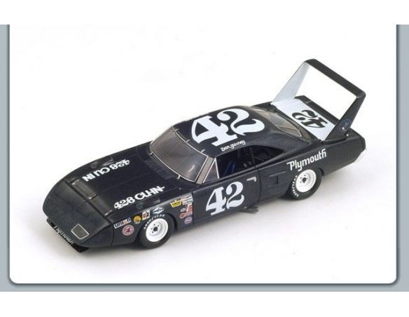 Spark Model S3596 PLYMOUTH SUPERBIRD N.42 RIVERSIDE 1970 1:43 Modellino