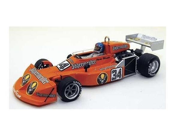 True Scale Miniatures TSM124330 MARCH 761 H.J.STUCK 1976 N.34 RETIRED GERMAN GP 1:43 Modellino