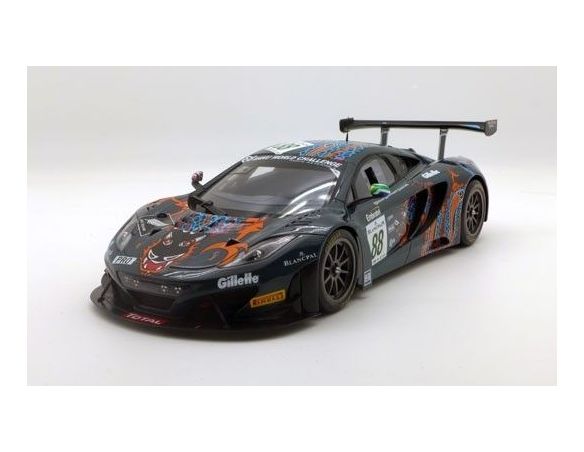 True Scale Miniatures TSM141823 MC LAREN 12C GT3 N.88 15th SPA 2013 BARFF-GOODWIN-B.SENNA 1:18 Modellino