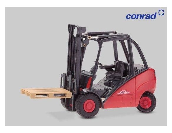 Conrad 2785 LINDE H20/25 FORKLIFT 1/25 CARRELLO Modellino