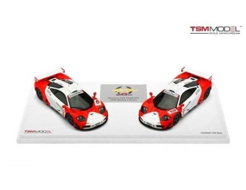 True Scale Miniatures TSM144332 MC LAREN F1 GTR N.2 & N.6 CARS SET ZHUHAI 1996 ED.LIM.PCS 120 1:43 Modellino