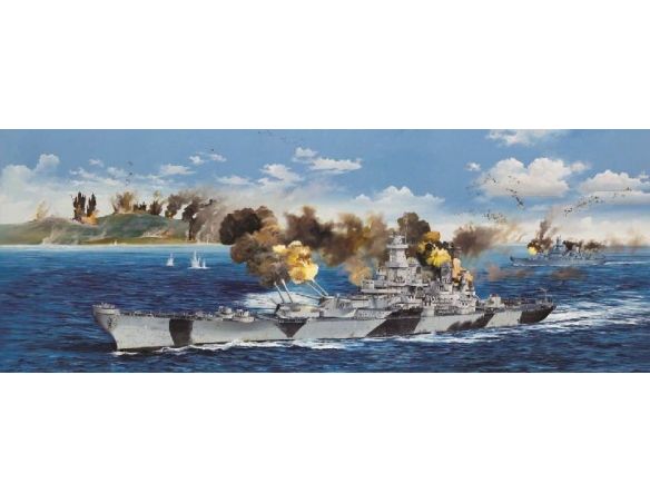 Trumpeter TP3706 NAVE USS IOWA BB-61 KIT 1:200 Modellino