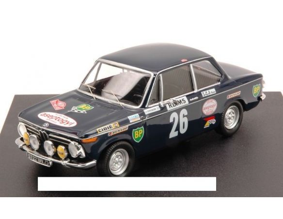Trofeu TF1716 BMW 2002 Ti N.26 15th MONTE CARLO 1971 BALLOT-LENA-MORENAS 1:43 Modellino
