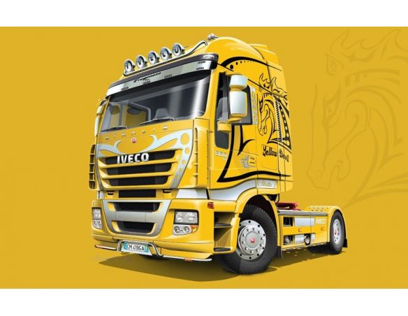 Italeri IT3898 IVECO STRALIS YELLOW DEVIL KIT 1:24 Modellino