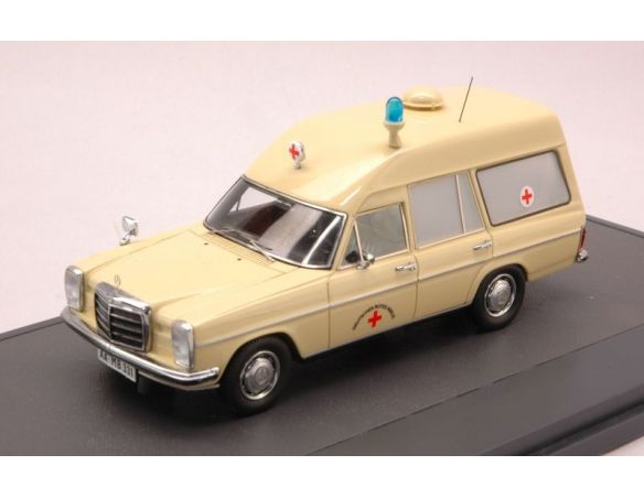 Matrix MX11302-031 MERCEDES W114 EUROP AMBULANCE 1969 CREAM ED.LIM.PCS 408 1:43 Modellino