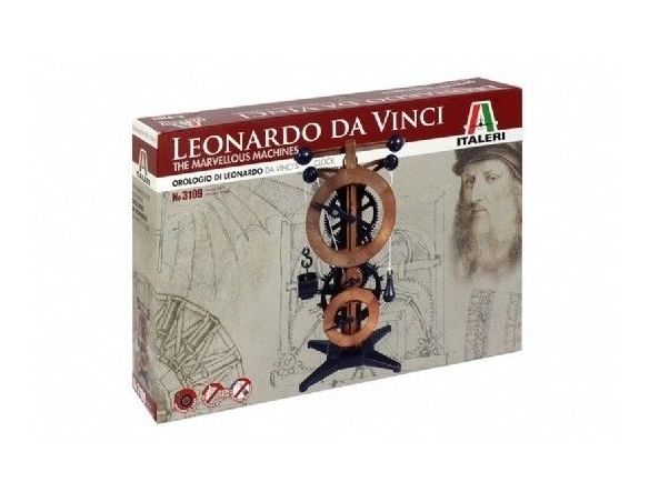 Italeri IT3109 OROLOGIO LEONARDO DA VINCI KIT cm 25x13 Modellino