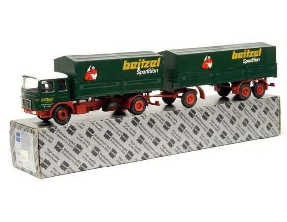 Conrad 3111 MAN DIESEL VAN 'DB' AND TRAILER 1/50 Automezzo 1/50