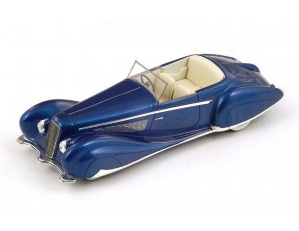 Spark Model S2722 DELAGE D8-120 FIGONI & FALASCHI 1939 METALLIC BLUE 1:43 Modellino