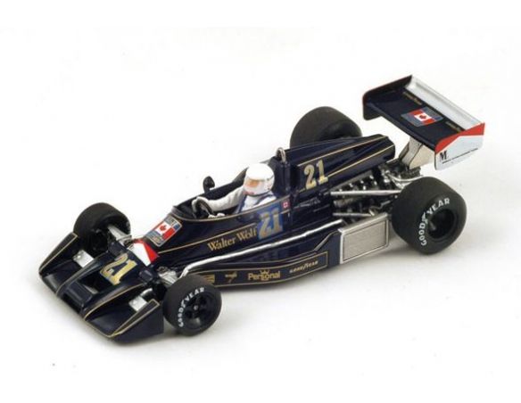 Spark Model S4047 WILLIAMS FW05 W.BROWN 1976 N.21 14th USA EAST GP 1:43 Modellino