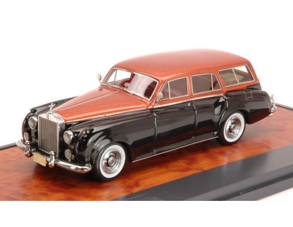 Matrix MX11705-073 ROLLS ROYCE SILVER CLOUD ESTATE H.RADFORD 1959 BRONZE/BLACK 1:43 Modellino