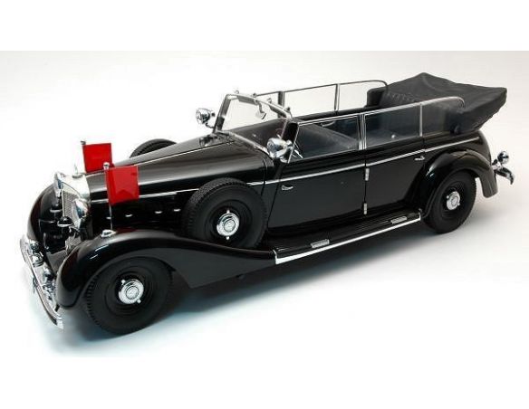 Signature SIGN18135 MERCEDES 770 K 1938 CABRIO  BLACK 1:18 Modellino