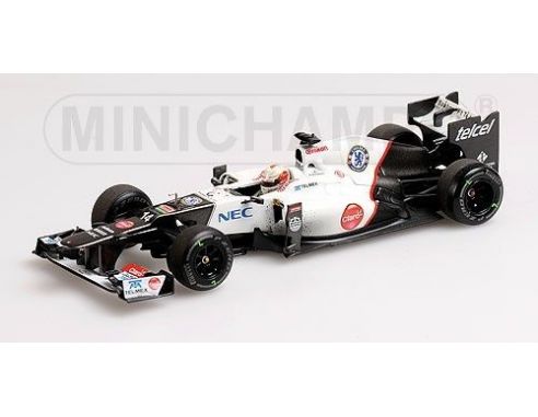 Minichamps PM410120114 SAUBER F1 K.KOBAYASHI 2012 N.14 3rd JAPAN GP 1:43 Modellino