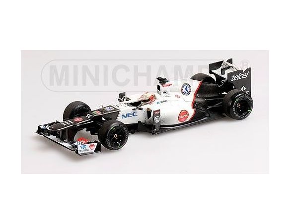 Minichamps PM410120114 SAUBER F1 K.KOBAYASHI 2012 N.14 3rd JAPAN GP 1:43 Modellino