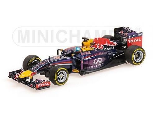 Minichamps PM410140001 RED BULL S.VETTEL 2014 1:43 Modellino