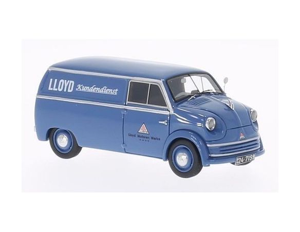 Neo Scale Models NEO43874 LLOYD LT 500 CUSTOMER SERVICE 1955 1:43 Modellino