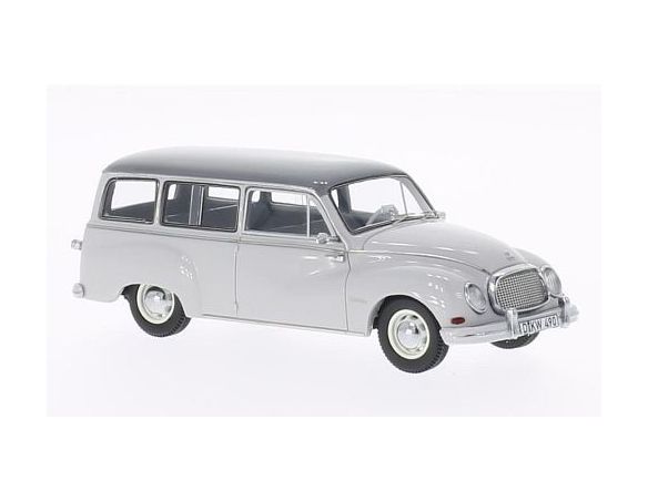Neo Scale Models NEO45090 DKW F94 STATION WAGON 1955 LIGHT GREY 1:43 Modellino