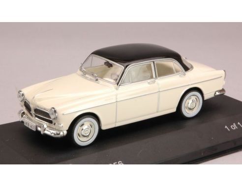White Box WB062 VOLVO AMAZON 120 1956 WHITE/BLACK 1:43 Modellino