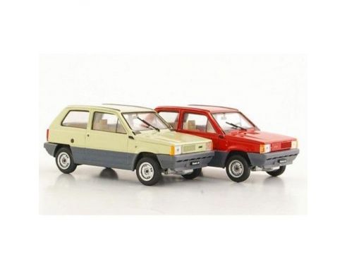 Brumm DC000 SET 2 PCS. PANDA 30+PANDA 45 1/43 Modellino