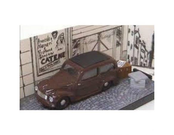 Brumm S01-11 FIAT 500C 'CINEMA PIANSANO' 1/43 Modellino