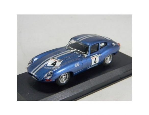 Ed.lim.mini Miniera TTAXISTA JAGUAR E COUPE BLU TARGA FLORIO 1/43 Modellino