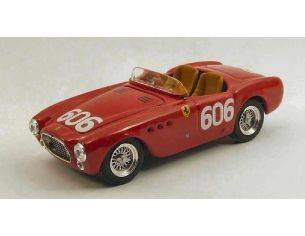 Art Model AM0252 FERRARI 225s  N.606 RETIRED MILLE MIGLIA 1952 BORNIGIA-BORNIGIA 1:43 Modellino