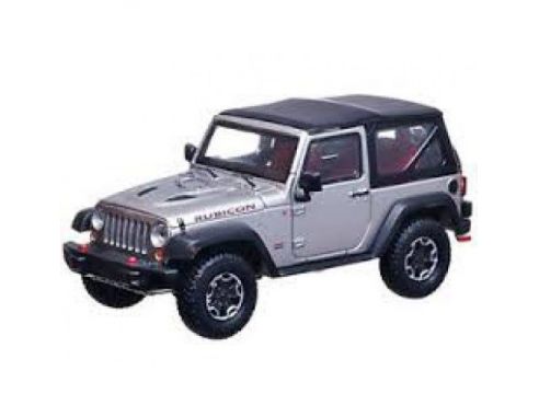 Greenlight 86046 JEEP WRANGLER RUBICON SILVER 1/43 Modellino