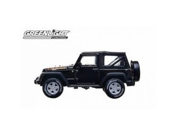 Greenlight 86048 JEEP WRANGLER ISLANDER BLACK 1/43 Modellino