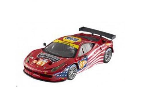 Mattel BCT78 FERRARI 458 ITALIA GT2 RACING 1/18 Modellino