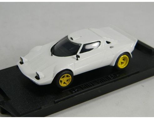Miniminiera LS06MD LANCIA STRATOS BROMS-CAR +DECAL 1/43 Modellino