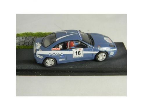 Miniminiera MWFC01RP DIORAMA FIAT COUPE' RALLY POLIZIA Modellino