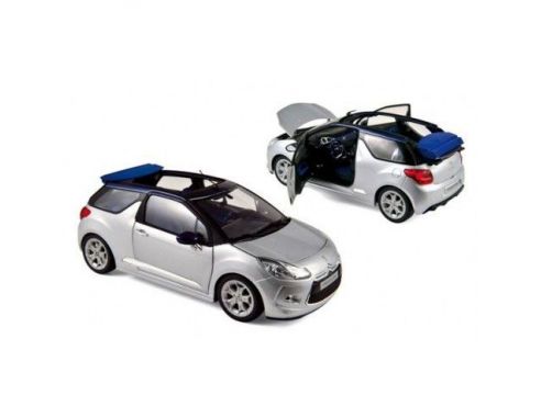 Norev 181548 CITROEN DS3 CABRIO'13 GRAY-BLUE 1/18 Modellino